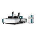 500w 1500w 2200w 3300w 6kw laser cutting machine for metal aluminum copper plate with raycus power and Raytools head